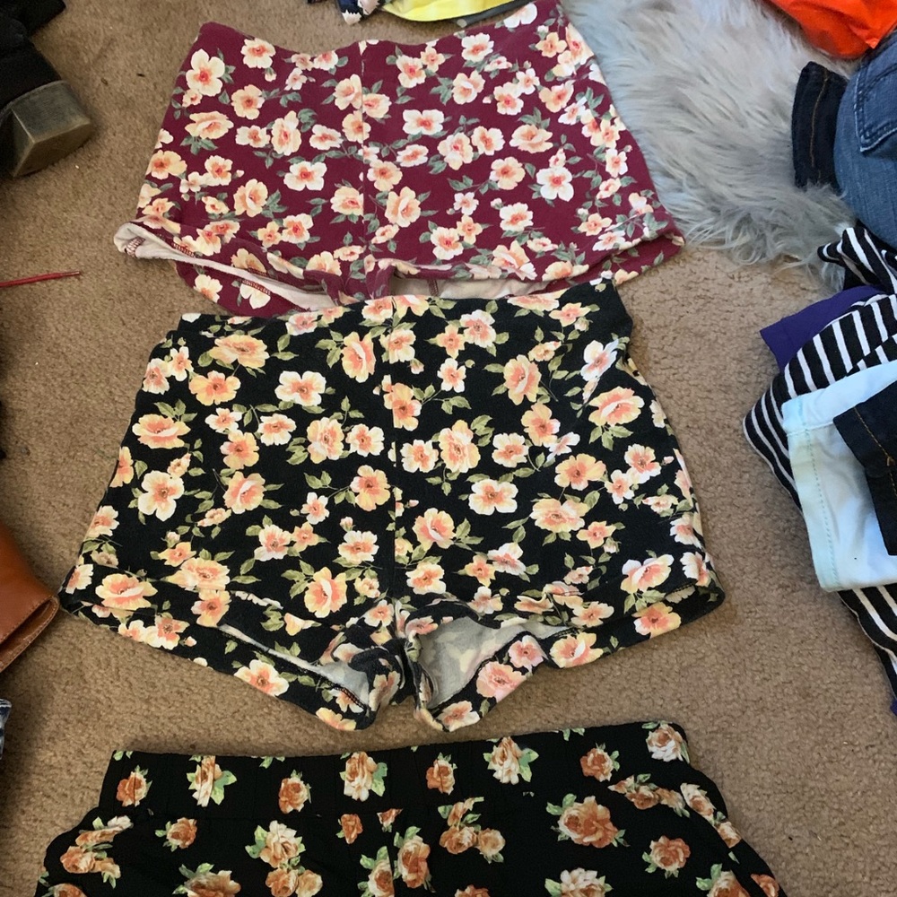Floral shorts
